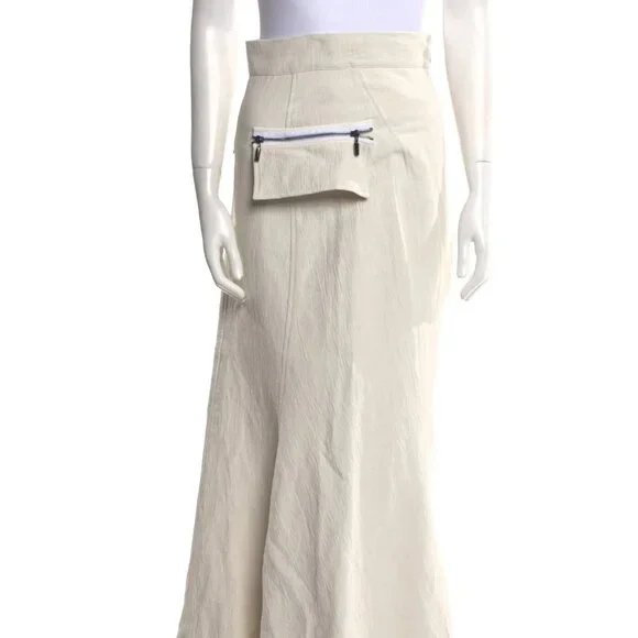 Maticevski  Linen Long Skirt  - AUS 8 - US 4 - Picture 4 of 11